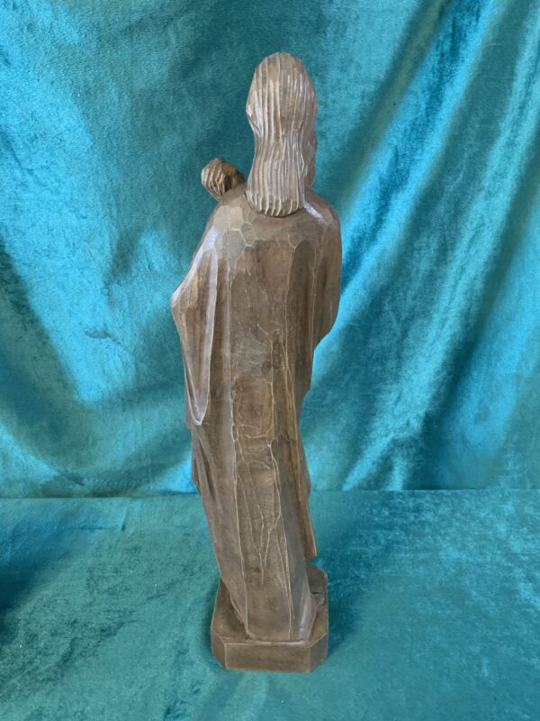 FIGURA; VIRGEN CON EL NIÑO EN JARRAS DE ARTESANIA DOURO - Imagen 5