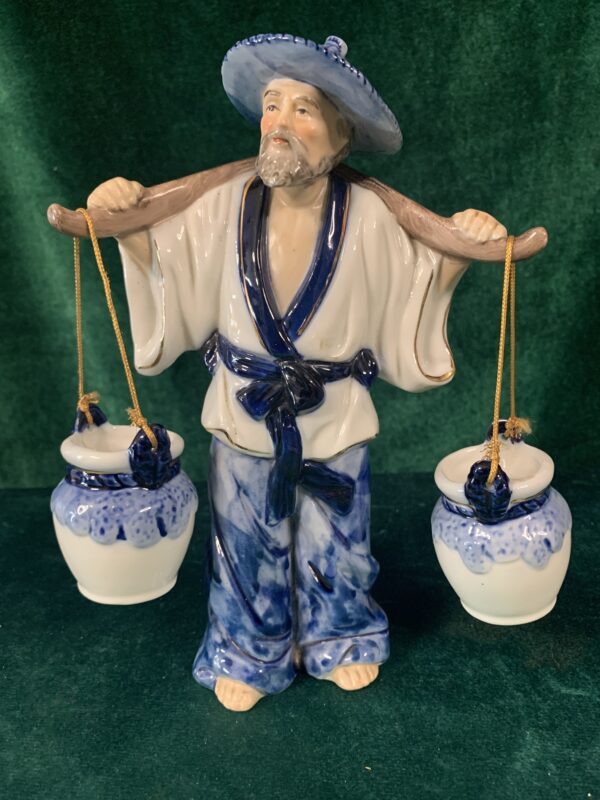 FIGURA; «AGUADOR» PORCELANA JAPONESA EIHO GRADO A - Imagen 2