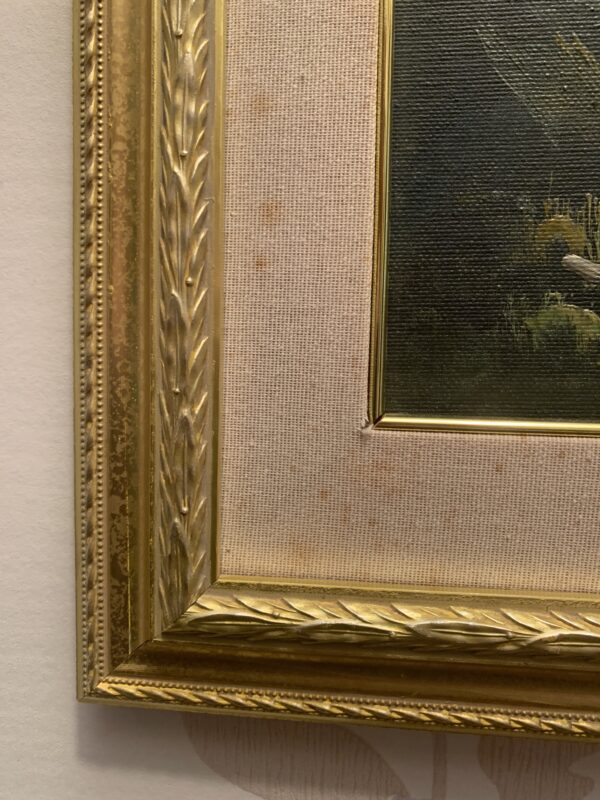 CUADRO; OLEO SOBRE LIENZO IMPRESIONISMO ITALIANO DEL ARTISTA DOMENICO - Imagen 7
