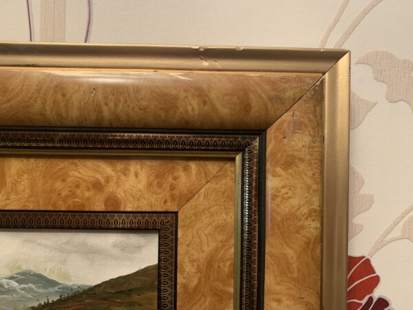 CUADRO; OLEO SOBRE LIENZO DEL ARTISTA FRANCISCO BLASCO SIGLO XIX - Imagen 8