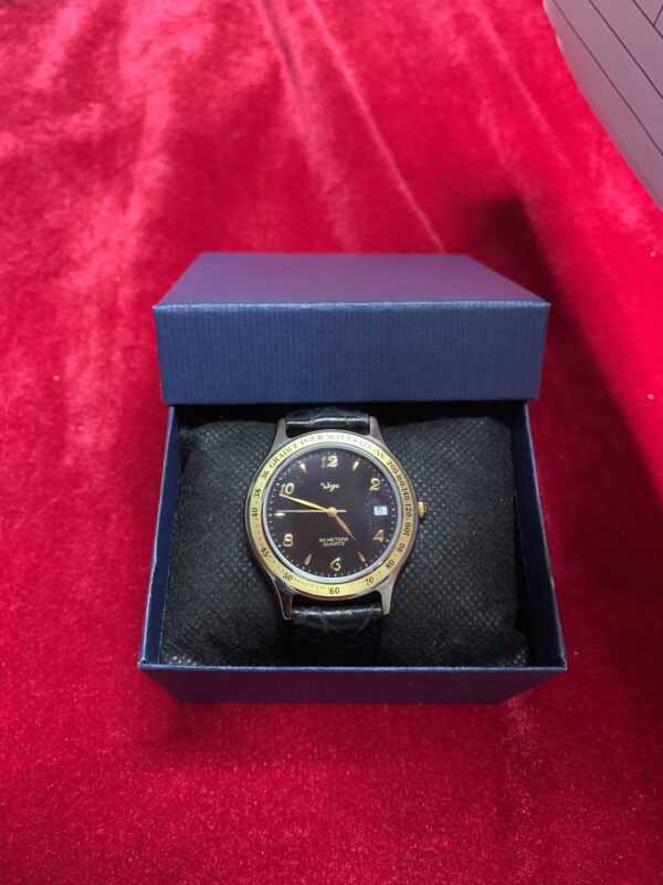 RELOJ; «VOGA» HOMBRE CAJA CHAPADA EN ORO CON PULSOMETRO - Imagen 14