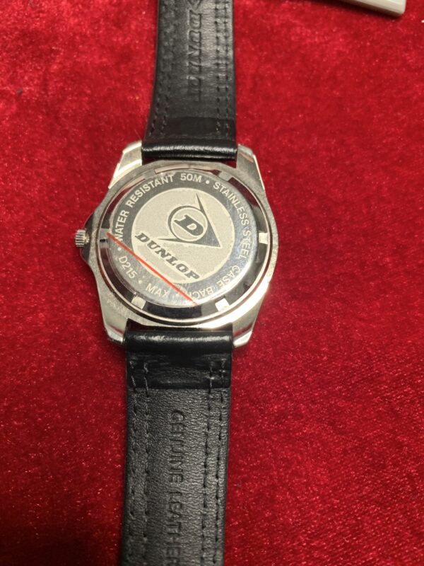 RELOJ; «DUNLOP» HOMBRE CAJA METÁLICA Y PULSERA EN CUERO - Imagen 6
