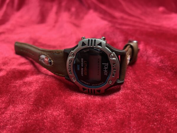 RELOJ; «TAHER» INFANTIL ESFERA DIGITAL CON PULSERA DE CUERO - Imagen 6