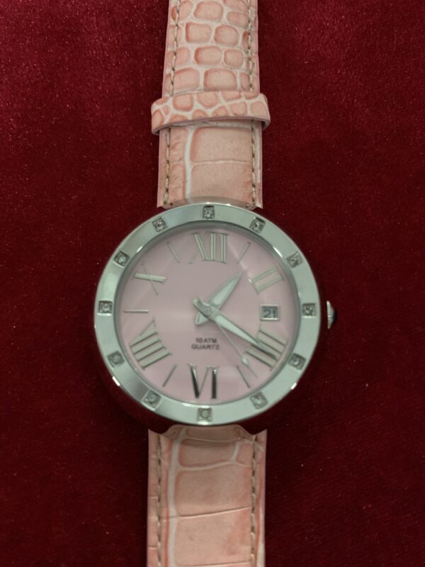 RELOJ; «THERMIDOR» MUJER CAJA EN ACERO PULSERA DE CUERO - Imagen 3
