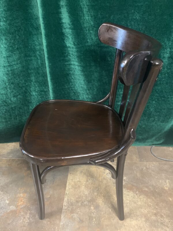 SILLAS; MODELO THONET COLOR WENGUE EN MADERA DE HAYA. - Imagen 7